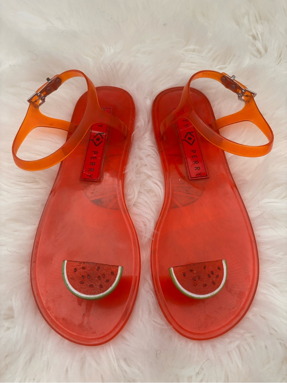 Katy Perry Collections ‘The Geli’ Watermelon Sandals
